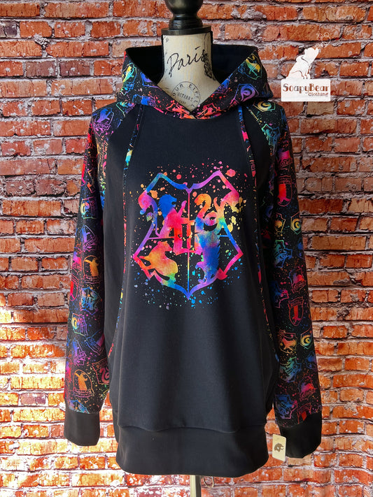 HP Paint Splatter Adult Hoodie