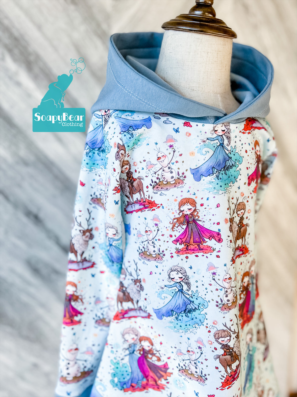 Frozen Sisters Hoodie Tunic